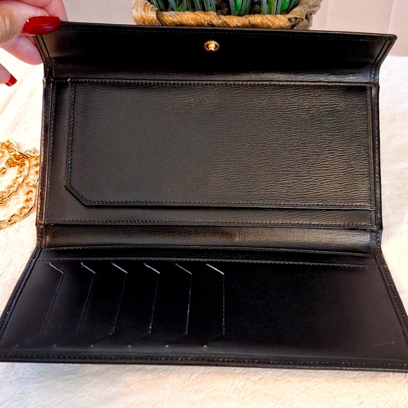 Dior Double Flap Leather Wallet - Picture 6 of 14